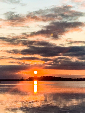 Sunset Over Bohicket Creek